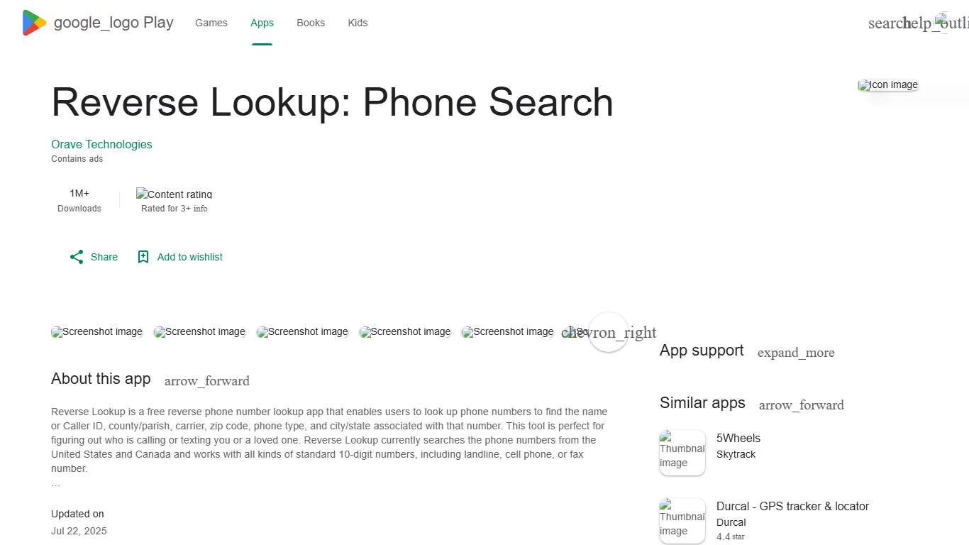 Reverse Lookup: Phone Search - Apps on Google Play